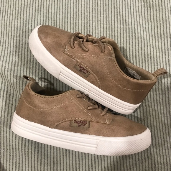 OshKosh B'gosh Kids Tan Sneakers - Picture 1 of 8